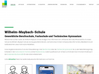 wilhelm-maybach-schule.de Webseite Vorschau
