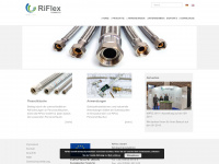 riflex-schlauch.de Webseite Vorschau