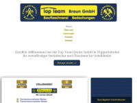 top-team-braun.de Webseite Vorschau