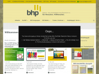 bhponline.de Webseite Vorschau