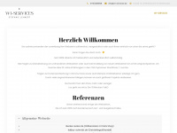 wi-services.de Webseite Vorschau