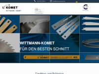 wittmann-komet.de Webseite Vorschau