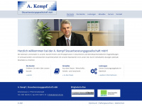 w-kempf.de Webseite Vorschau