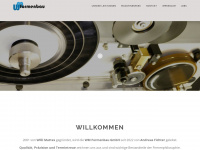 wm-formenbau.de Webseite Vorschau
