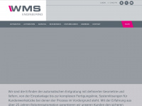 wms-engineering.de Webseite Vorschau
