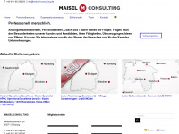 maisel-consulting.de Webseite Vorschau