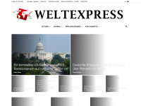 weltexpress.info Webseite Vorschau
