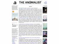 anomalist.com Webseite Vorschau