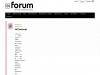 forum.lu Webseite Vorschau