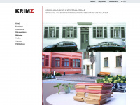 krimz.de Webseite Vorschau