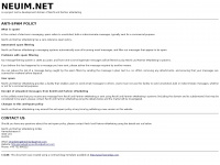 neuim.net Webseite Vorschau