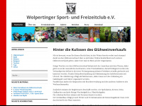 wolpertingersfc.de Webseite Vorschau