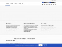 hoffer-metall.de Webseite Vorschau