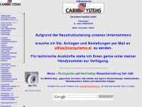 carsystems.at Webseite Vorschau