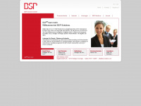 bsp-solutions.com Webseite Vorschau