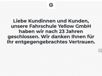 yellow-fahren.de Webseite Vorschau