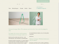 zaehne-stuttgart.de Webseite Vorschau