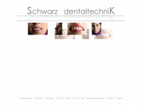 schwarz-dentaltechnik.de Webseite Vorschau
