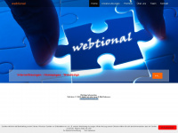 webtional.de Webseite Vorschau