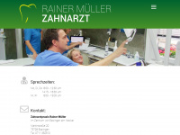zahnarzt-rainer-mueller.de Webseite Vorschau