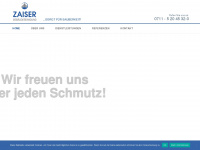 zaiser-gmbh.de Webseite Vorschau
