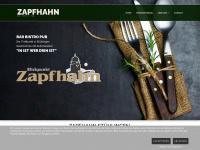zapfhahn-bistro.de Webseite Vorschau