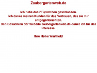 zaubergartenweb.com Webseite Vorschau