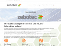 zebotec.de Webseite Vorschau