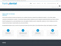frank-dental.com Webseite Vorschau