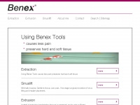 benex-dent.com Webseite Vorschau
