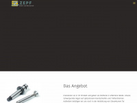 zepf-gmbh.de Webseite Vorschau