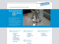 schanbacher-werk.de Webseite Vorschau