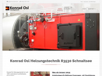 osl-heiztechnik.de Webseite Vorschau