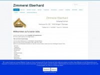 zimmerei-eberhard.de Webseite Vorschau