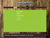 zimmerei-hasenfratz.de Webseite Vorschau