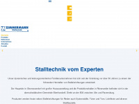 zimmermann-stalltechnik.de Webseite Vorschau
