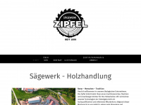 zipfel-holz.de Webseite Vorschau