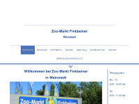 zoofinkbeiner.de Webseite Vorschau