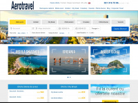 aerotravel.ro Webseite Vorschau
