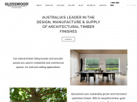 glosswood.com.au Webseite Vorschau