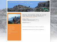 alpenverein-schongau-jugend.de Webseite Vorschau