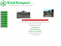 alztal-kompost.de Webseite Vorschau