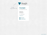 bluegfx.de Webseite Vorschau