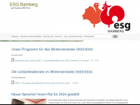 esg-bamberg.de Webseite Vorschau