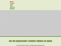 baugeschaeft-schmidt.de Webseite Vorschau