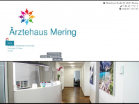 aerztehaus-mering.de Webseite Vorschau