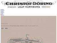 christof-doering.de Webseite Vorschau