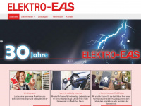 eas-elektro.de Webseite Vorschau