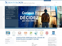 scientology-ccparis.org Webseite Vorschau