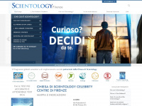 scientology-ccfirenze.org Webseite Vorschau
